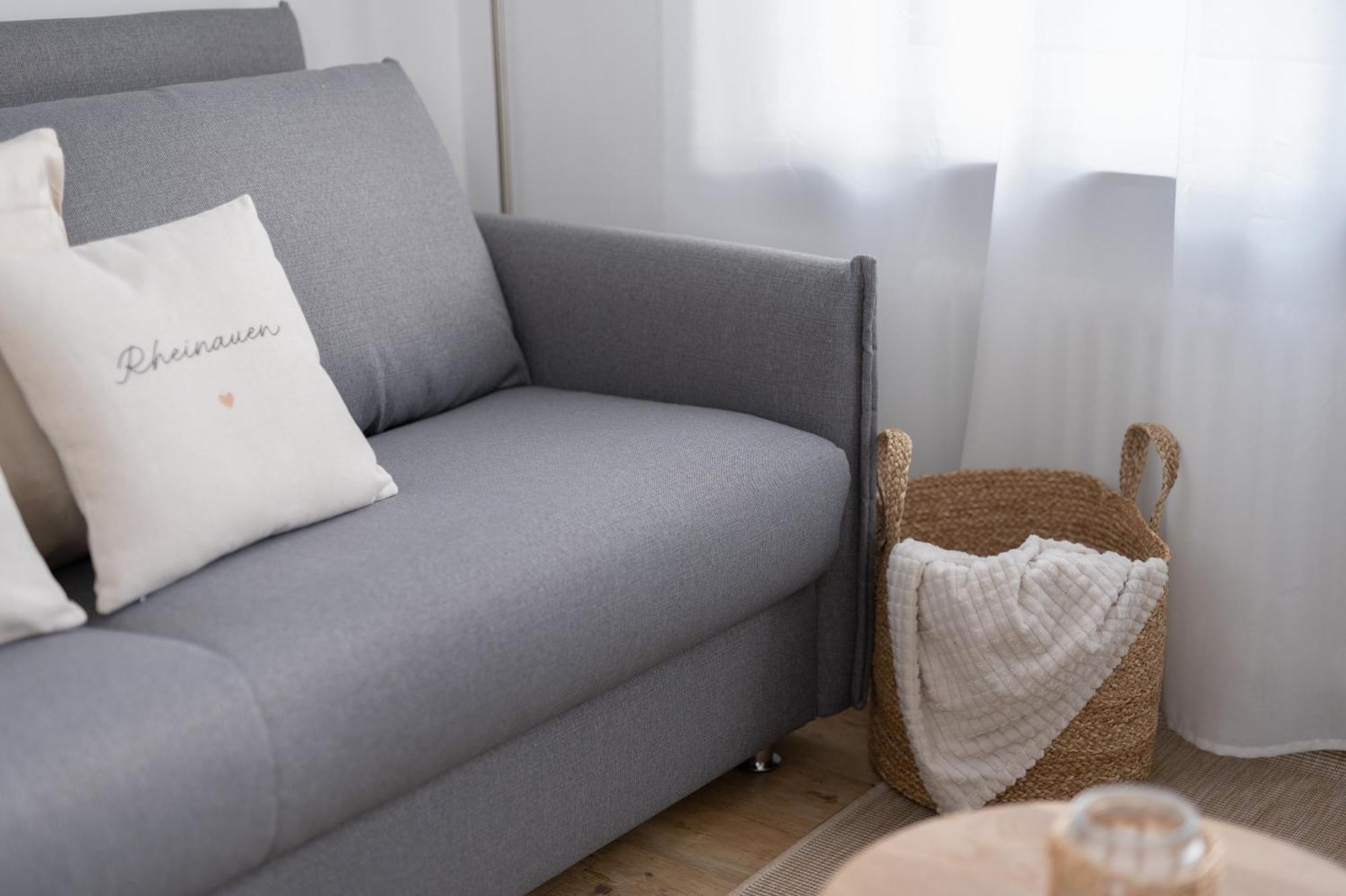 Ferienwohnung Rheinauen Гермерсхайм Экстерьер фото